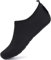 SAGUARO Niños Niñas Escarpines Deportes Acuáticos Zapatos de Agua Descalzo Barefoot Respirable Calcetines de Natación Aire Libre Piscina de Playa Mar Calzado,Mesh Negro 34/35 EU