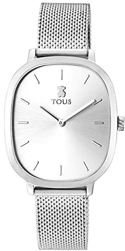 TOUS Watches Heritage Damen Uhr analog Quarzwerk mit Edelstahl Armband 900350390