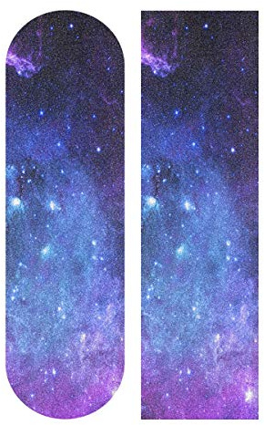 senya Skateboard Grip Tape Longboards Griptape Universe Galaxy Nebula Space Sandpaper for Rollerboard