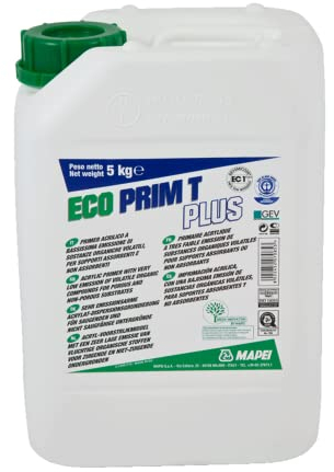 Mapei Eco Prim T Plus Primer Universal-Grundierung Schnell Trocknend 5 KG
