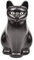 Gießkanne für Katzen Schwarz