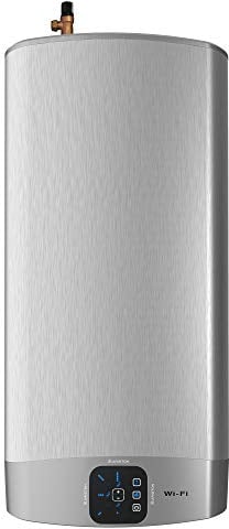Ariston VELIS EVO WIFI 80L Electric Water Heater, Twin Tank Technology, B Class ErP, Aqua Ariston Net App, Ideal Electric Heater for Home & Bathroom Heater, Water Boiler, Unvented Kit, UK Install