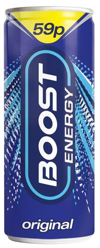 Boost, Energy Original Drink, 250 ml (Pack of 24)