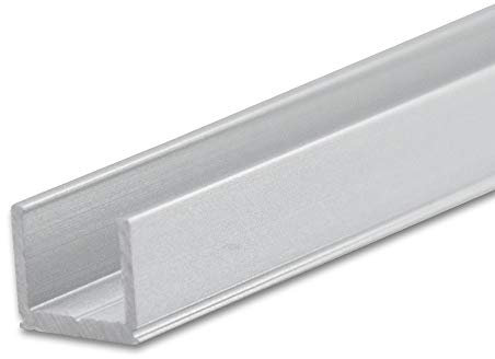 LED Aufbauprofil SURF6, Aluminium eloxiert, 200cm