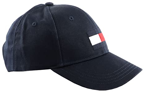 Tommy Hilfiger Unisex Kinder Big Flag Baseball Cap, Wüstenhimmel, M EU
