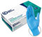 Safe Health Gants Jetables d'examen en Nitrile Taille L Bleu, Boîte de 100 gants, Sans poudre Sans latex Hypoallergéniques, CE EN455 Certifiés, Soins médicaux Aliments, 3,5 Mil