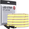 BTF-LIGHTING FCOB Flexibel Hohe Dichte LED Streifen 5M 336LEDs Kaltweiß 8W/M 24V Dimmbar Verformbar FOB COB LED Licht Band für Schlafzimmer Küche Raum Innendekoration(Nur Streifen)