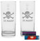 FC St. Pauli Glas Trinkglas 0,4 L Totenkopf + 2X FANERGY Traubenzucker (2 Stück)