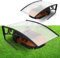 Herrselsam Mähroboter Garage Dach Carport für Rasenroboter Garage Rasenmäher Garage aus Polycarbonat 106x87x50cm Rasenmäher Roboter Garage Schutzhülle Schutz vor Regen, Hagel, UV-Strahlen, Transparent