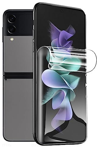 [2 Stück] Hydrogel Displayschutzfolie für Samsung Galaxy Z Flip 4 /Z Flip4 (6.7 inch), [Nicht Glas] Hydrogel Film Klar HD Weich TPU Schutzfolie [Hochempfindliche]