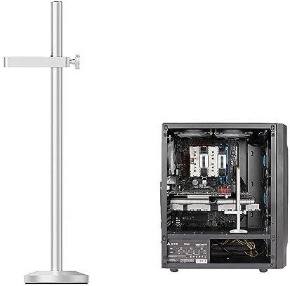Eowppue GPU Support Bracket Graphics Card GPU Brace Support Adjustable Desktop Computer Host with Compatibility for Nvidia RTX and AMD Series Graphics Cards
