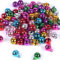 YoniYa 100 Stück Bunte Glocken Weihnachten Dekoration Kleine Glocken Mini Glocken Bastelglocken 10mm Jingle Bells zum Basteln Weihnachtsschmuck für Schmuckherstellung