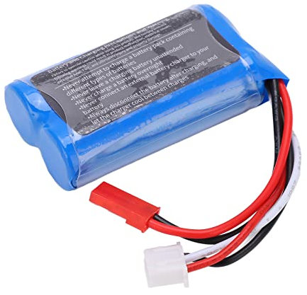 Batterie RC, Batterie Lipo Universelle 7.4V 700mAh Portable Haute Performance Rechargeable pour Voiture 1/24 RC avec Prise JST