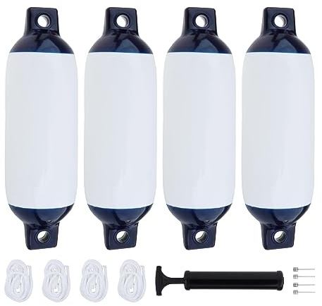 Ronyme Pare-battages pour Bateaux Pare-Chocs pour Bateaux Accessoires pour Bateaux avec Cordes Pare-battages pour Yachts Pare-Chocs pour Quai Bouées Marines
