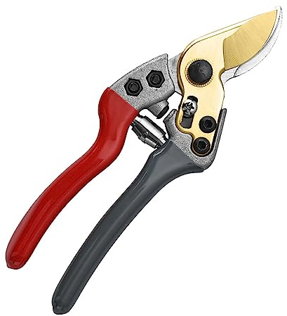 Beschneidungsschere, Blumenschere, Gartenschere, Blumenkunst-Astschere, Schnittschere für Obstbäume, Astschere für Schnittblumen, Beschneiden dicker Äste, Arbeitsersparnis Wasserspiel (B, One Size)
