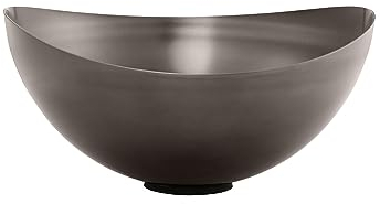 Blomus Schale -ONDEA- Schüssel aus Edelstahl Bowl Farbe Burned Metal (M)