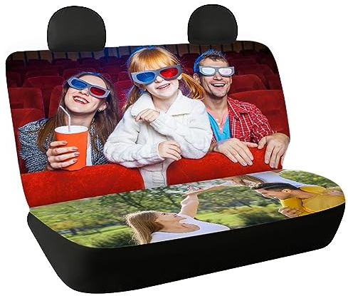 GZYZXP Personalisiert Autositzbezüge, Personalisierte Foto Auto-Sitzbezug, Individuelle Autositzbezüge Personalisierte Sitzbezüge mit Ihrem eigenen Bild, für die meisten Fahrzeuge