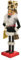 Folpus Weihnachten Nussknacker Mädchen Figur Ornament 15 Zoll Langlebig