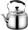 Cabilock Stove Top Kettle Thickened Whistling Kettle with Ergonomic Handle Heat-Resistant Design for Gas and Induction Hobs for Brewing Tea and Hot Drinks