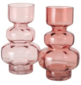 BOLTZE Gianna Vase rosa 15,5 cm Sortiert (1Stück)