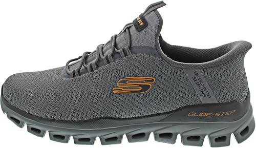 Skechers Slip-Ins: Glide-Step-Noxu Slipper Grau