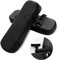 MUYAPAY 2 Pezzi Imbottiture per Braccioli, Cuscini per Braccioli Ergonomico, Braccioli Sedia Ufficio Morbido, per Sedie da Ufficio, Sedie da Gaming, Sedie a Rotelle, Sedie da Campeggio（Nero）