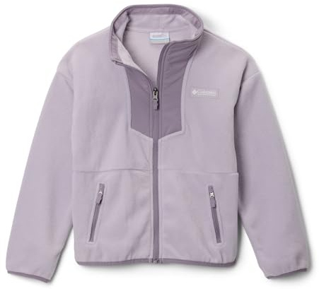 Columbia Unisex Kinder Sequoia Grove Fleece mit durchgehendem Reißverschluss, Lavender Pearl/Shale Purple, Medium