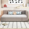 TIZZ Polsterbett Sofabett Multifunktionsbett mit Lattenrost Hautfreundlicher Samtstoff,90x200cm (Grau)