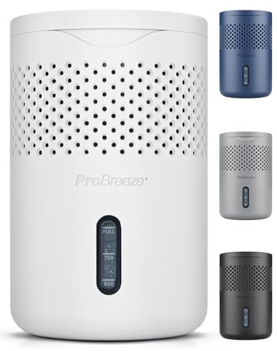 Pro Breeze Osmo Luftentfeuchter – Geräuschlos & Nachfüllbar - Raumentfeuchter für Zuhause, Schlafzimmer, Kleiderschrank, Auto – Mini Luftentfeuchter ohne Strom - 700g Tablette (bis zu 100 Tage)
