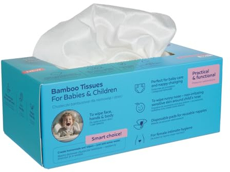 Canpol babies Baby-Bambus-Tücher 100 St. Hautfreundlich, Starke Handtücher (1 Packung)