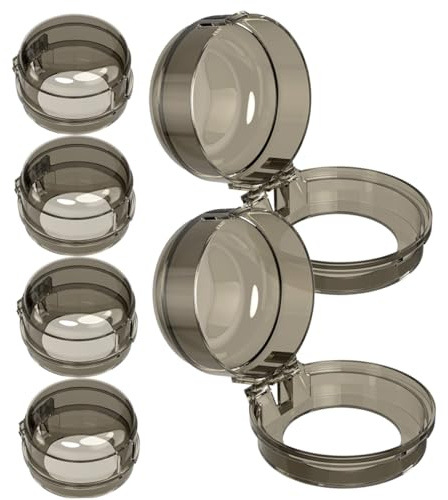 Operitacx 24pcs Stove Knob Covers Gas Stove Protective Covers for Childproofing Home Use