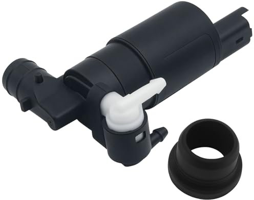 tiyiyok Bomba Limpiaparabrisas Universal para Automóviles, Bomba de Limpiaparabrisas de Alta Presión 12V, Bomba de Agua de Limpiaparabrisas Resistentes, Accesorio Esencial para Coches y Furgonetas