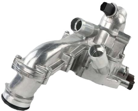 Aluminum Thermostat Housing Replacement Compatible With R56 R57 R58 R59 R61 C4 308 1.6L