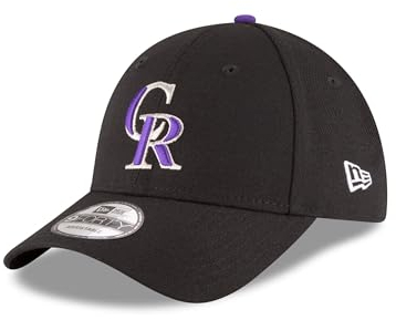 New Era MLB The League 9Forty Verstellbare Basecap Colorado Rockies - Offizielle Teamfarben