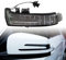YUK Für W204 W212 W221 W176 W246 X204 W218 LED Seitenspiegel Marker Blinker Licht Linse Gelb Licht (links)