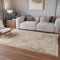 Homie Living I Hochflor Teppich I Parma I sehr flauschig und kuschelig I (Beige, 133 x 200 cm)