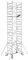 Trabattello altezza di lavoro 8,90 m in acciaio serie M5 EASY made in italy I SCEDIL