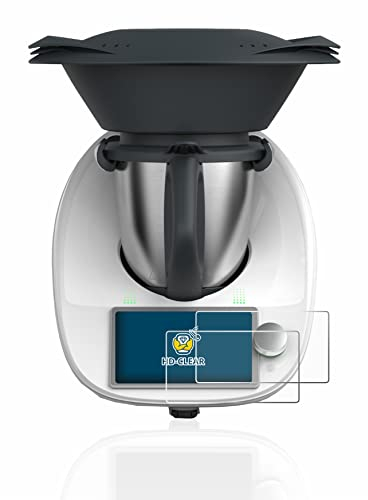 BROTECT (2 Stück Schutzfolie für Vorwerk Thermomix TM7 Displayschutz Folie Ultra-Klar (TM6)