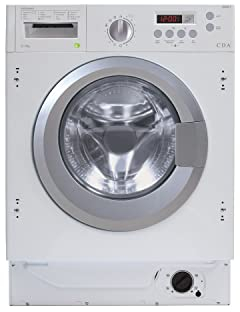 CDA 8kg Wash 6kg Dry 1400rpm Integrated Washer Dryer - White