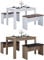 VCM Essgruppe | Küchentisch Set |Tischgruppe | Maße Tisch ca. H. 75 x B. 110 x T. 70 cm | Mit Zwei Sitzbänke | Esstisch Set - Esal XL