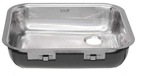 REGINOX Stainless Steel Sink L18 4035 SK 100 mm Deep (L) without Overflow / Clean & Care