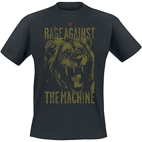 Rage Against The Machine T Shirt Pride Band Logo Nue offiziell Herren Schwarz XL