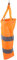Eddwiin Windsock - 40cm Nylon Airport Windsock R-ip-stop Outdoor Wind Measurement Sock Bag with Reflective Belt
