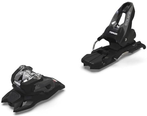 Marker Squire 10 Alpine Ski Bindings - Lightweight, Durable, Beginner/Intermediate, GripWalk Compatible - All-Mountain Skiing, Black, 85mm