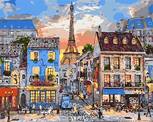 PUZZLECABIN Puzzles 1500 Teile Most Beautiful Fantasy Paris Street View Theme Puzzles für Erwachsene und Kinder ab 6 Jahren