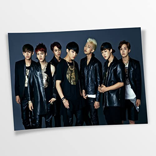 Artis Prints Poster K-Pop, BTS, Südkorea Pop, Boy-Band, Klein bis XXL, Inneneinrichtung - Wohnzimmer - Wohnung, Dekoration