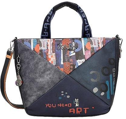 Anekke - Damen Handtasche, Origami, Groß, Multicolor