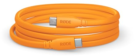 RØDE SC17 USB-C auf USB-C Flachkabel (1,5 m, Orange)