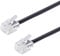 PADCR Telefonkabel RJ11 Modularkabel 6P4C Westernkabel RJ11 auf RJ11 Stecker (3m)
