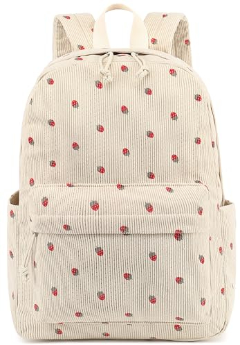 LOIDOU Schulrucksack Mädchen & Jungen Teenageralter Leichter Rucksack Damen für Schule Wasserabweisend Daypack Bookbag Colleg Work